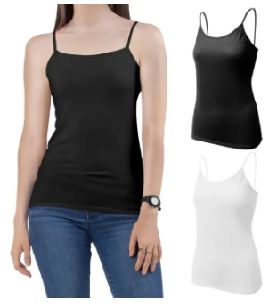 1 Pcs Ladies Camisole For All Season Use Cotton Cami Dress tank tops